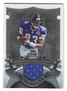 2007 BOWMAN STERLING ALGE CRUMPLER PLAYER WORN PRO BOWL JERSEY #BSVR-AC FALCONS - Picture 1 of 2