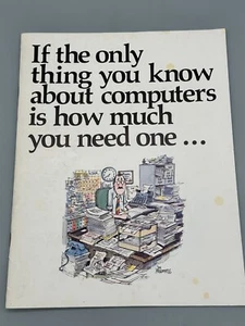 Vintage ONYX Systems 1983 Computer Introduction "If the Only Thing You Know..."! - Picture 1 of 13