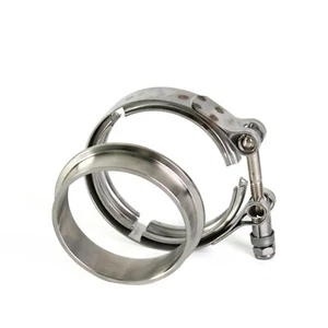 3" Flange Clamp Kit Stainless Steel for GT30 GT35 Turbine Housing Outlet - Picture 1 of 5