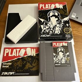 NES Platoon *w/Manual*Authentic*Tested CIB
