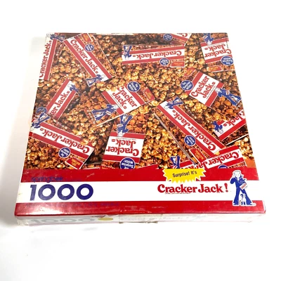 Springbok Cracker Jack! Puzzle 1000 Piezas 24” x 30” NUEVO Sellado Sello Familiar Foto 1 de 4