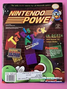 Nintendo Power Magazine Volume #87 (August, 1996) Nice Shape Tetris w/Poster! - Imagen 1 de 5