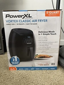PowerXL 5qt Vortex klassische Fritteuse - schwarz - Bild 1 von 2