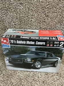 AMT Ertl 70 1/2 Baldwin Motion Camaro Modelo Kit, Escala 1/25, Nivel de Habilidad 2 Nuevo - Imagen 1 de 3
