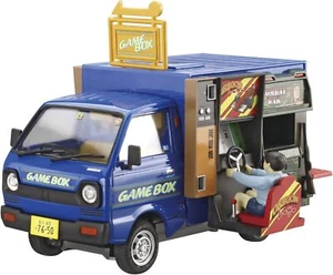 AOSHIMA 1/24 Mobile Sales Series No.4 Game Center Plastic Model - Picture 1 of 6