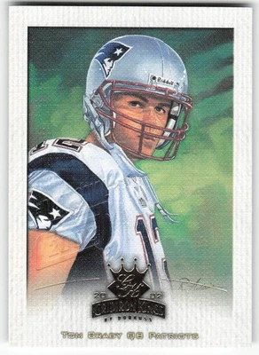 2002 Donruss Gridiron Kings #N4 Tom Brady FOOTBALL New England Patriots - Image 1 of 2