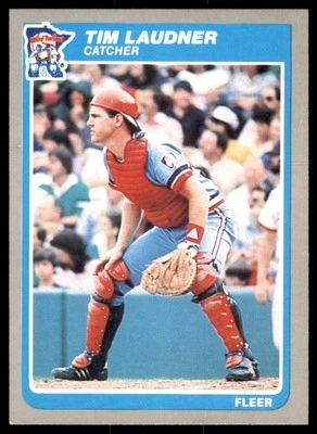 1985 Fleer Tim Laudner Minnesota Twins #283 - Image 1 of 2