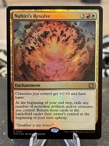 Nahiri's Resolve March of the Machine: The Aftermath Foil - Picture 1 of 2
