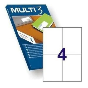 Etiquettes pour Imprimante Apli 4713 105 x 148 mm Blanc - Photo 1/1