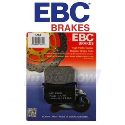 EBC Front Organic Brake Pads for 1983 Kawasaki KZ440A LTD - Brake Brake ym - Image 1 of 4