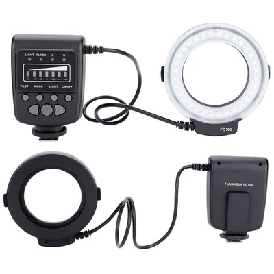  FC-100 Portable Universal LED Flash Video Camera Fill Light Kit - Image 1 of 4