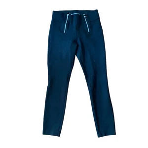 Zara Trafaluc Collection double zip pullon elastic waist pants medium black - Picture 1 of 7