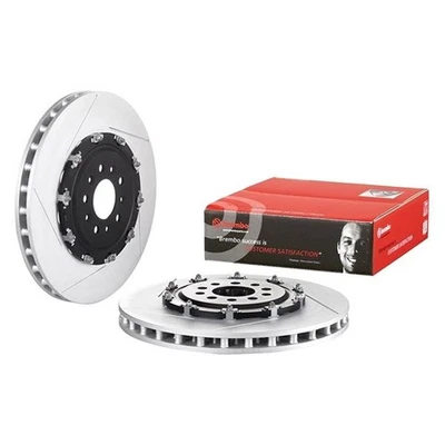 For Aston Martin V8 Vantage 11-16 Replacement Slotted Vented Front Brake Rotor Foto 1 de 4