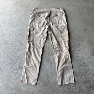 Men's True Religion Cargo Pants “Distressed”Beige Size 34 x 30 - Picture 1 of 13