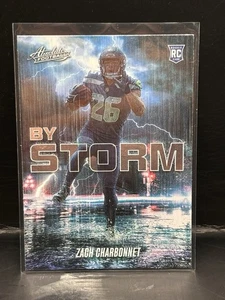 2023 Panini Absolute Football - By Storm Zach Charbonnet RC #BST-19 - Picture 1 of 2