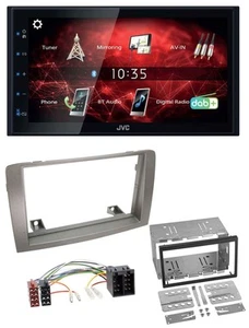 JVC DAB USB Bluetooth 2DIN MP3 Autoradio für Lancia Musa (2004-2012) - Bild 1 von 6