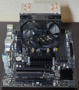 ASRock 970M Pro3 AMD 970 Socket AM3+ Micro ATX Motherboard w/ FX-8120 CPU AS IS - Picture 1 of 9