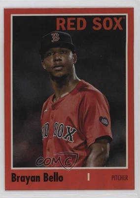 2024 Topps Archives 1970 Topps Red Hot Foilboard /50 Brayan Bello #194 - Image 1 of 2