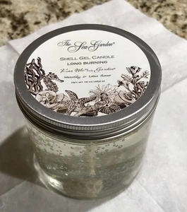 Kiss Me in The Garden -The Sea Garden Shell Gel Candle made in USA Long Burning - Picture 1 of 6