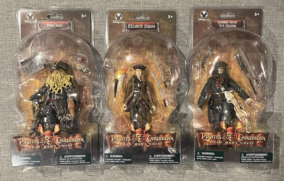 2006 Disney Pirates Caribbean Dead Man's Chest Elizabeth Swann Figure Toy