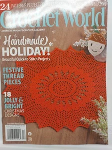 Crochet World Magazine December 2022 Handmade Holiday M30 - Picture 1 of 3