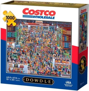 Rompecabezas Dowdle Costco exclusivo al por mayor 1000 piezas potenciador cerebral actividades - Imagen 1 de 3