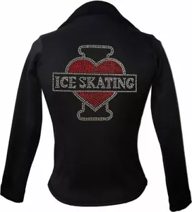 Giacca da pattinaggio su ghiaccio Kami-So Polartec - I Love Skating 4 - Foto 1 di 10