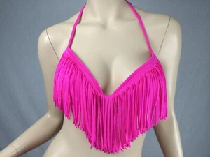 Luli Fama ‘Cosita Buena’ Underwire Top w/Fringel-Too Hot Miami-SM - Picture 1 of 9