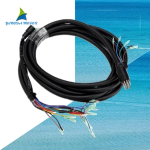 New 8+4pin wire harness assy for Mercury Outboard Control Box 16.5FT - Bild 1 von 6