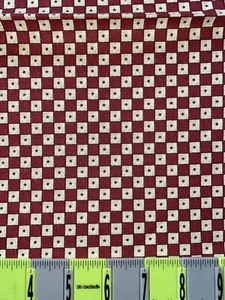 Tela de algodón Country Squares a cuadros 1/2 yarda - Imagen 1 de 1