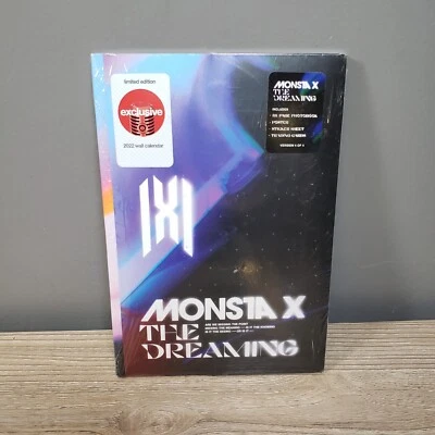 MONSTA X - The Dreaming CD (Deluxe Version 4 Of 4 ) Target Edition NEW SEALED Foto 1 de 4