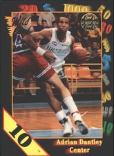 1991-92 Wild Card 10 Stripe #53 Adrian Dantley