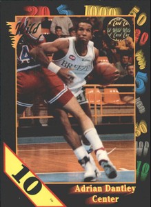 1991-92 Wild Card 10 Stripe #53 Adrian Dantley