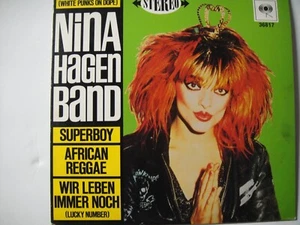 NINA HAGEN BAND - 10" SELF TITLED EP on COLUMBIA 36817 - 1980 VG++/NM - Picture 1 of 11