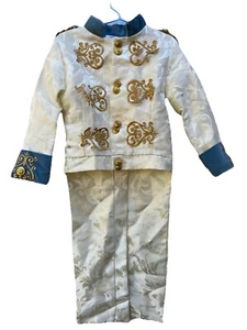 Venesiano Made In Italy Kids Youth Jacket Prince Beige Ornate Cute - Picture 1 of 19