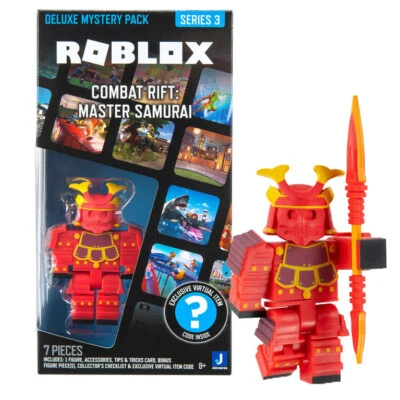Roblox 豪华神秘包系列 3 Combat Rift: Master Samurai Jazwares 公仔 — 第 1/4 张图片