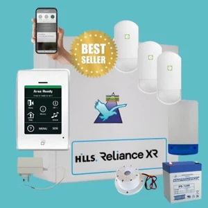 Hills Security Alarm System Reliance XR, Touchnav Kit with Optex Detectors - Picture 1 of 10