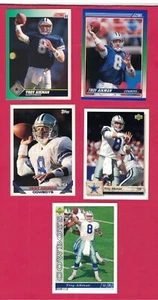 5 Troy Aikman Cards 5 - Picture 1 of 2