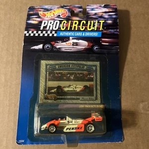 Hot Wheels Emerson Fittipaldi 5 Penske Pro Circuit 1992 2694 1/64 BP 21X - Picture 1 of 6