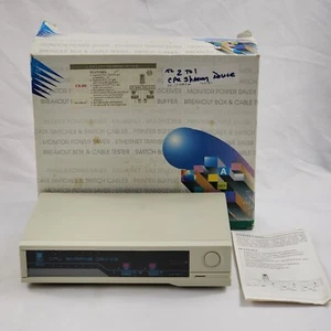 Vtg ATEN CS-201 CPU Sharing Device With Box And Manual Tested Computer Hardware - Picture 1 of 17
