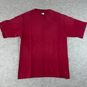 Cherokee Red Blank Short Sleeve Shirt Tee Men Small - Picture 1 of 6