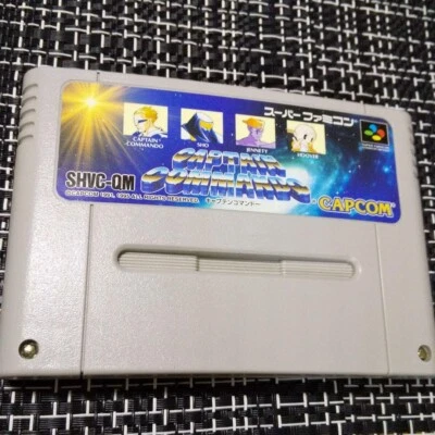 VG++ Captaion Commando SFC Nintendo Super Famicom SNES NTSC-J FROM JAPAN - Image 1 of 3