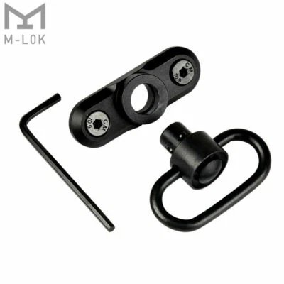 M-LOK Heavy Duty QD Sling Swivel Adapter Mount with Swivel for M-LOK  - Image 1 of 4