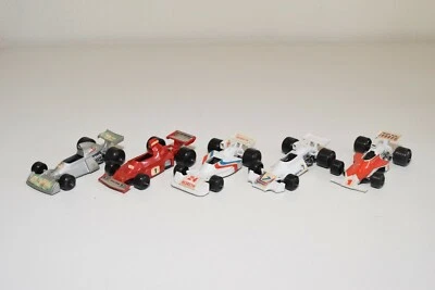 A13 1:66 LOT 5X POLISTIL RJ RACING CAR FERRARI BRM MCLAREN BRABHAM EXCELLENT - Image 1 of 4
