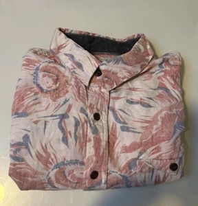 Rip Curl Boys Button-Up Shirt S Floral - Picture 1 of 7