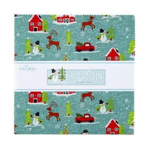 "Snowed In" by Heather Peterson for Riley Blake Designs, 10" Stacker - Picture 1 of 2