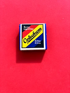 OPTOCHROM-FILTER-ECRAN LIGHTFILTER Yellow GERMANY No. 2 28,5 in Box - Picture 1 of 9