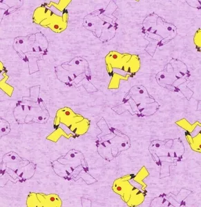 POKEMON Pikachu PIKA SEITENHEIDE Baumwollstoff von SPRINGS CREATIVE BTY - Bild 1 von 1