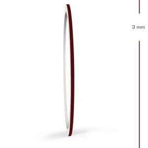 Zierstreifen 3mm 10 Meter Weinrot Dunkelrot Matt RAL 3004 Auto Boot Motorrad - Bild 1 von 5