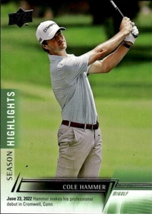2024 Upper Deck Golf Cole Hammer - Picture 1 of 2